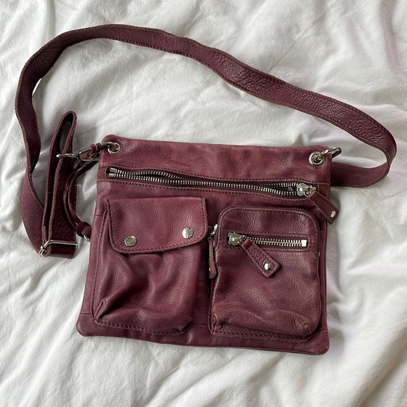 Fossil Leather Satchel - Picture 1 of 3